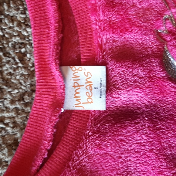 Pink fuzzy sweatshirt - Picture 3 of 5